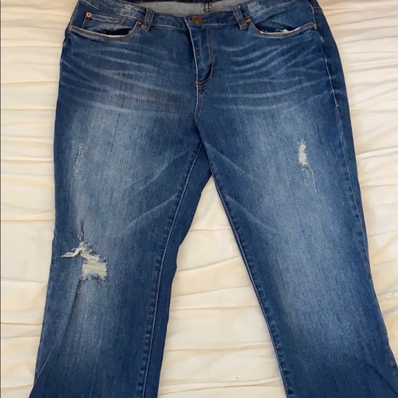 Lightly Ripped STS Blue jeans - Picture 4 of 6